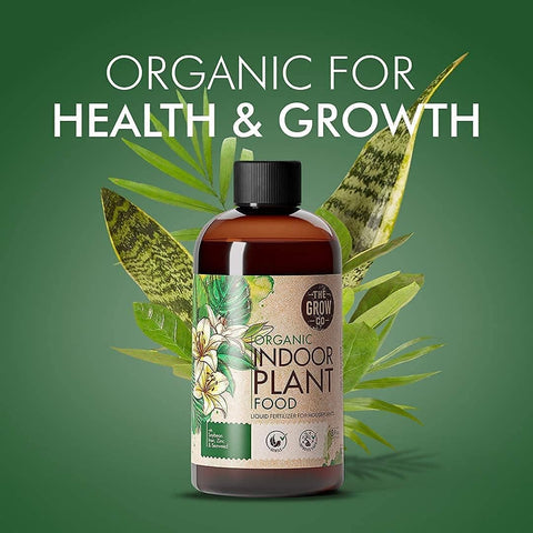 The Grow Co Organic Indoor Plant Food plants thriving image showing healthy growth.
