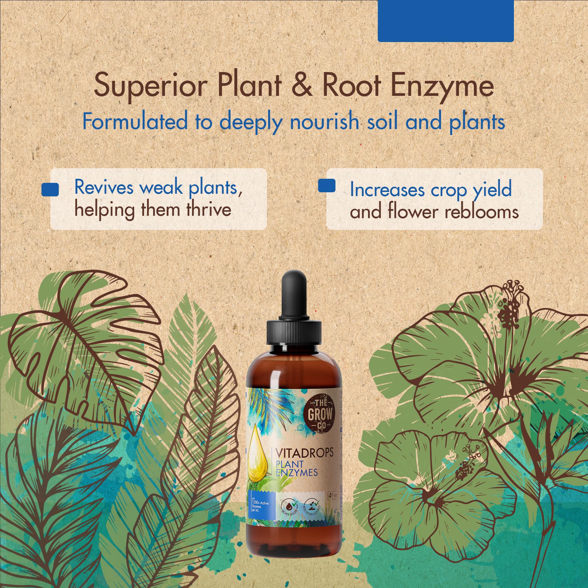 The Grow Co root stimulator application supports healthier roots and better flowering.