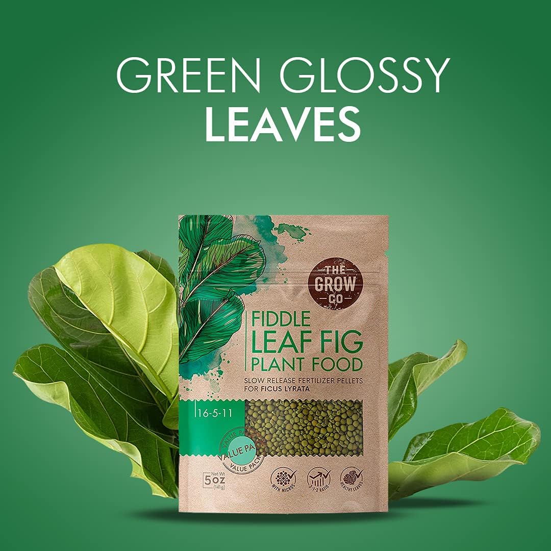 The Grow Co six-month feed pellets extend coverage for fig plants with minimal maintenance