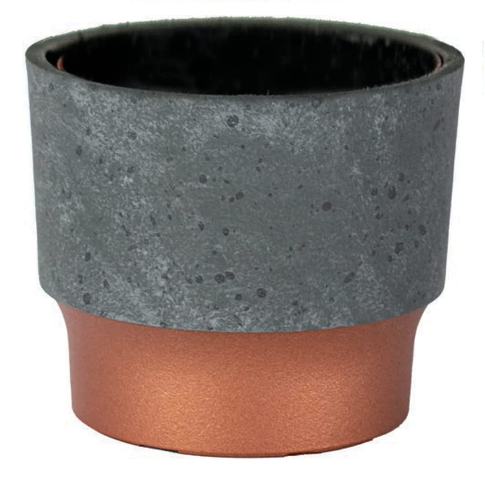 The HC Companies Sprite mini succulent pot with drop-in compatibility for 2.5-inch containers.