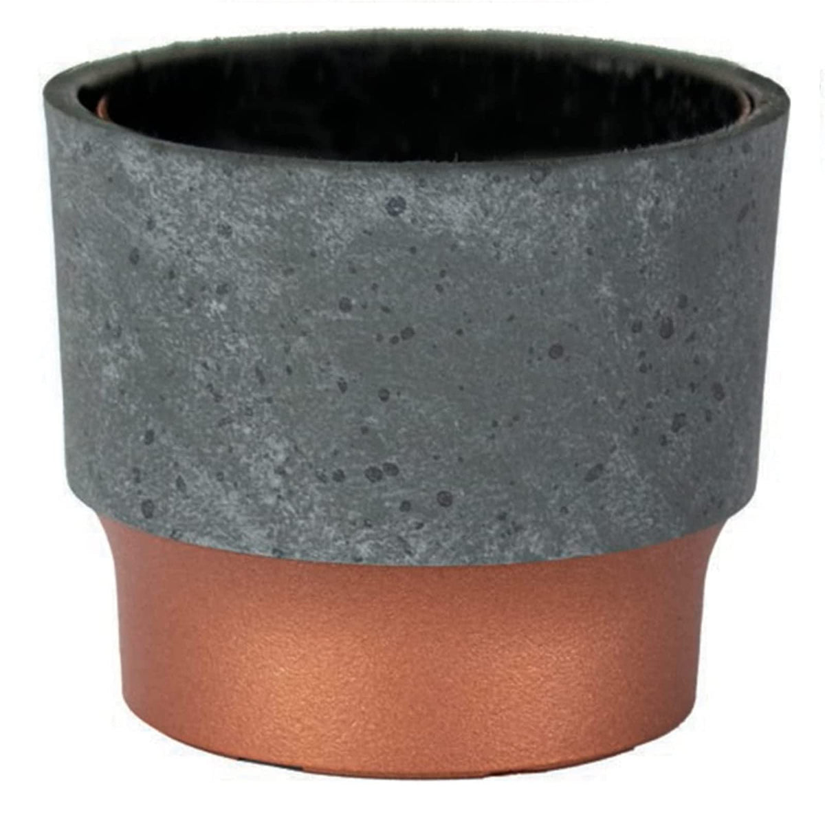 The HC Companies Sprite mini succulent pot with drop-in compatibility for 2.5-inch containers.