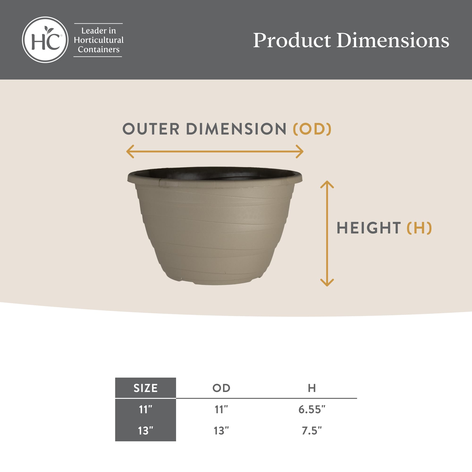 Durable, lightweight plastic makes placement and repositioning easy