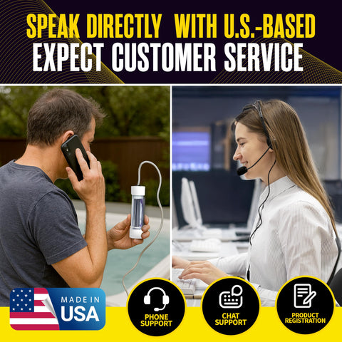 Premium US-made parts from The Hot Tub Wizard emphasize durability and longevity.