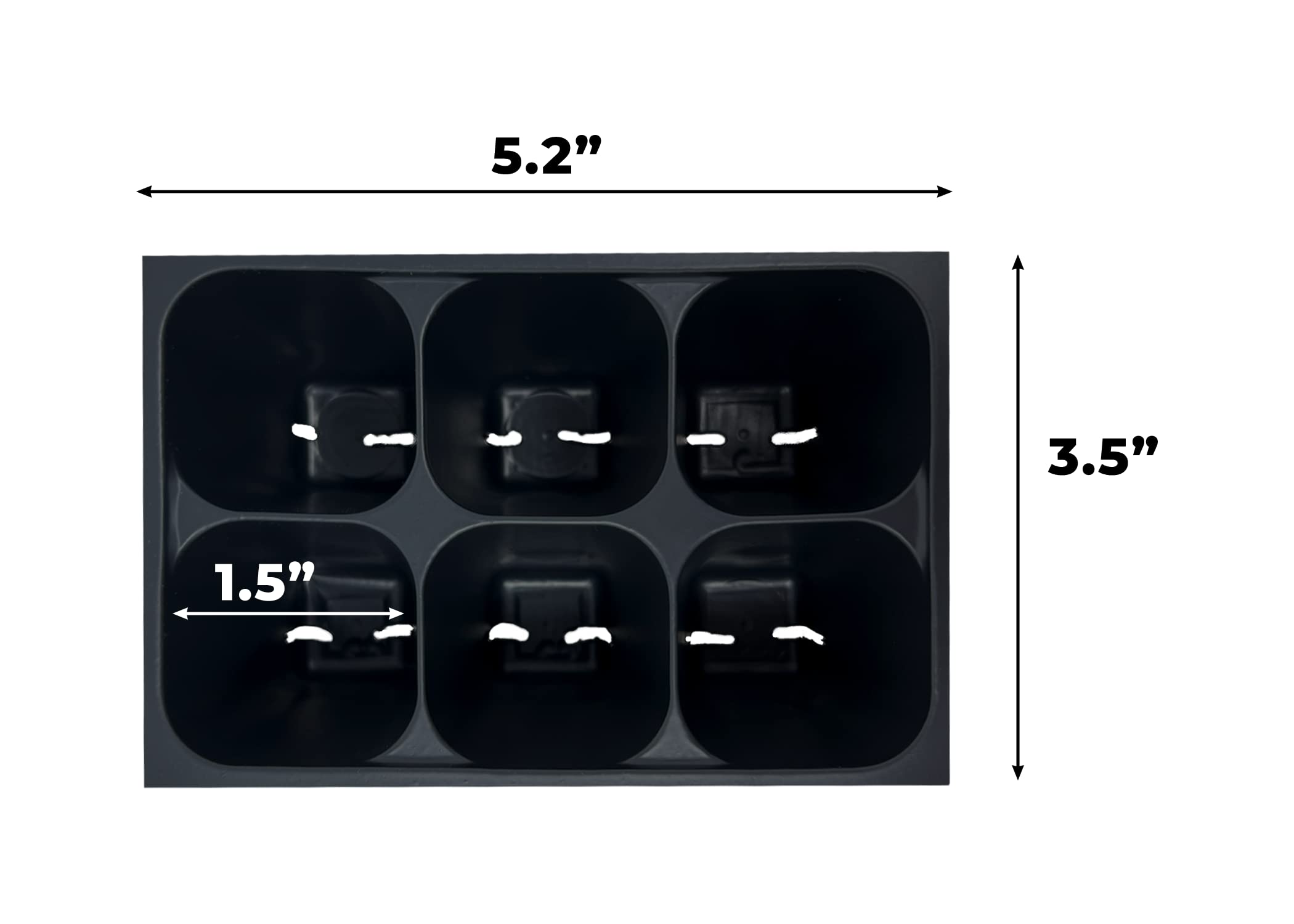 The Hydroponic City Seed Starter Tray highlighting drainage slits for balanced moisture.