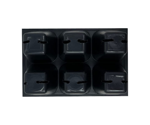 The Hydroponic City Seed Starter Tray with 5 stakes for labeling and tracking.