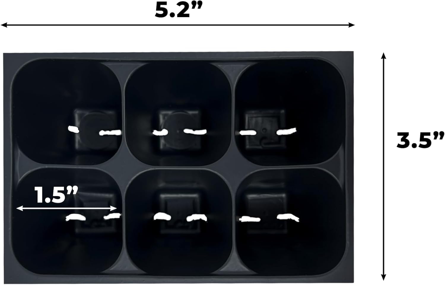 The Hydroponic City 216-cell stack demonstrates space-saving organization for scalable seed starting.