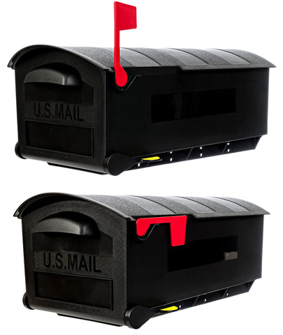 The Mailbox Shop fits a 3/8 inch hole for broad compatibility.
