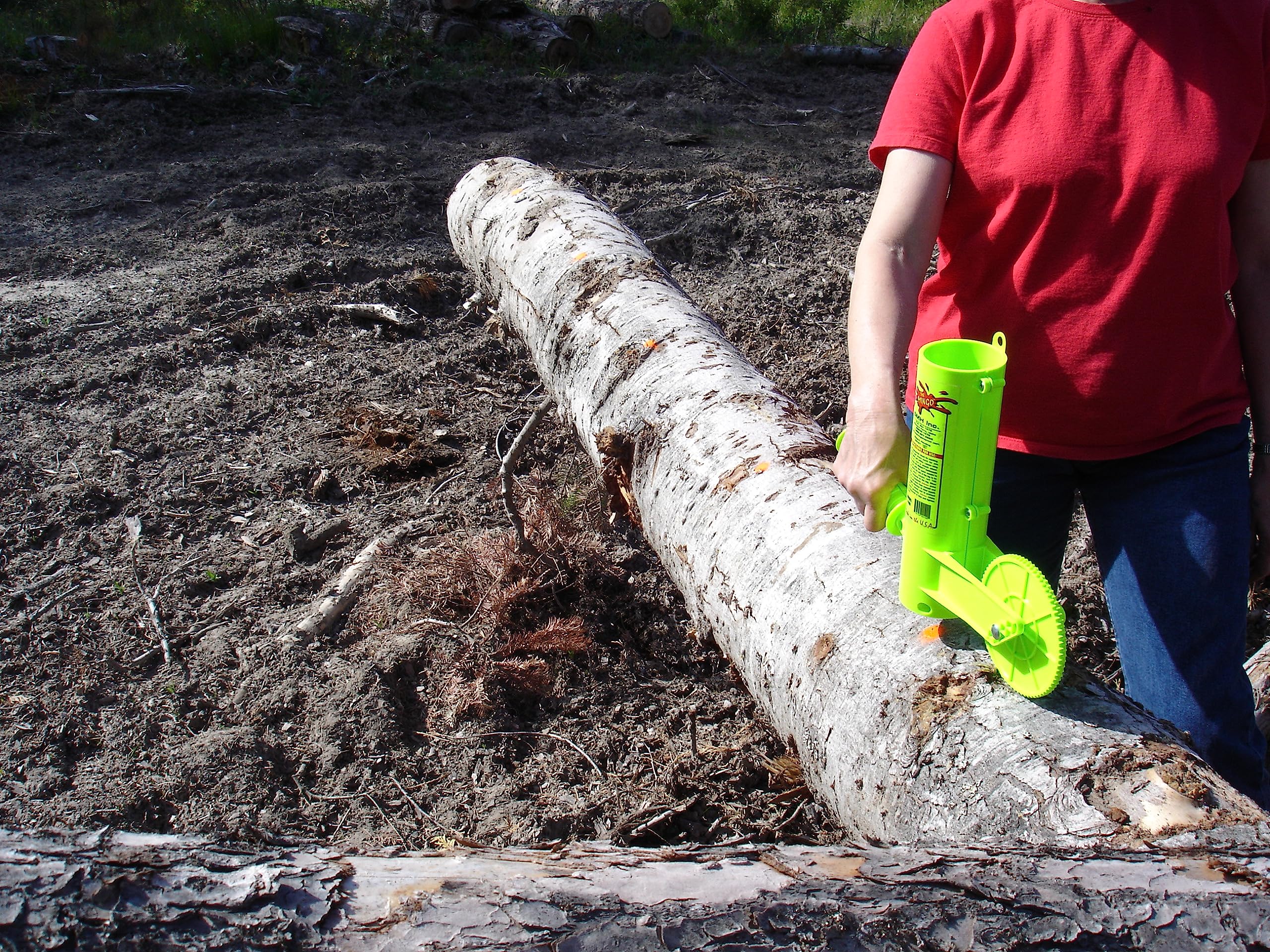Mingo marker in use, demonstrating streamlined workflow.