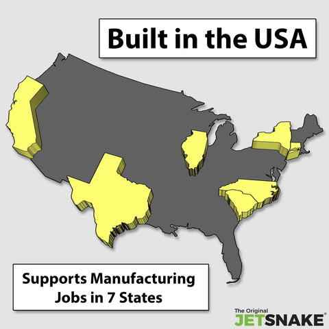 The Original JetSnake included accessories support easy assembly and maintenance