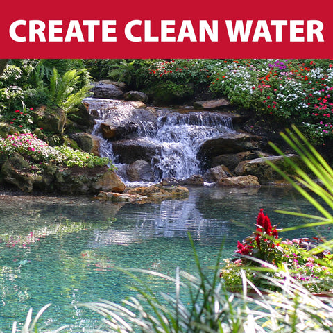 The Pond Guy barley straw bale is safe for fish, plants and aquatic life.