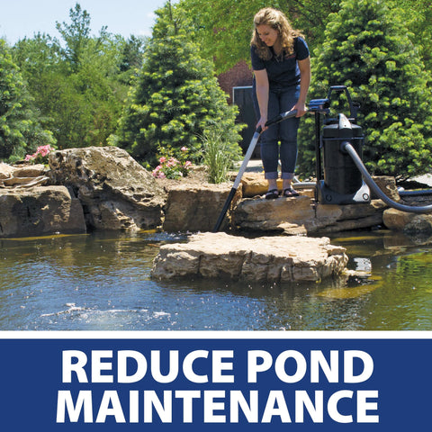 The Pond Guy ClearVac multi-nozzles enable precise cleaning on surfaces