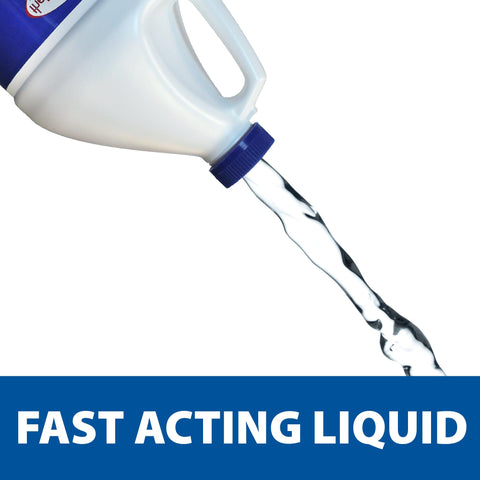 The Pond Guy RapidClear after-treatment improves water clarity.