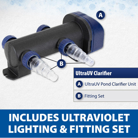 The Pond Guy UltraUV UV bulb close-up delivers powerful algae control.