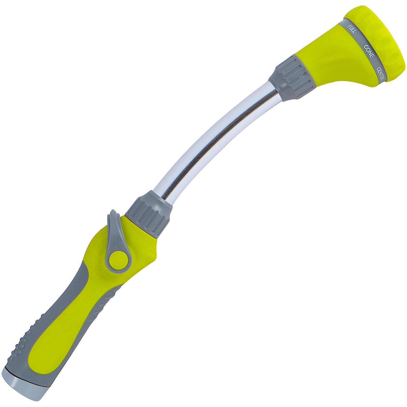 The Relaxed Gardener watering wand with eight spray patterns for versatile plant care.