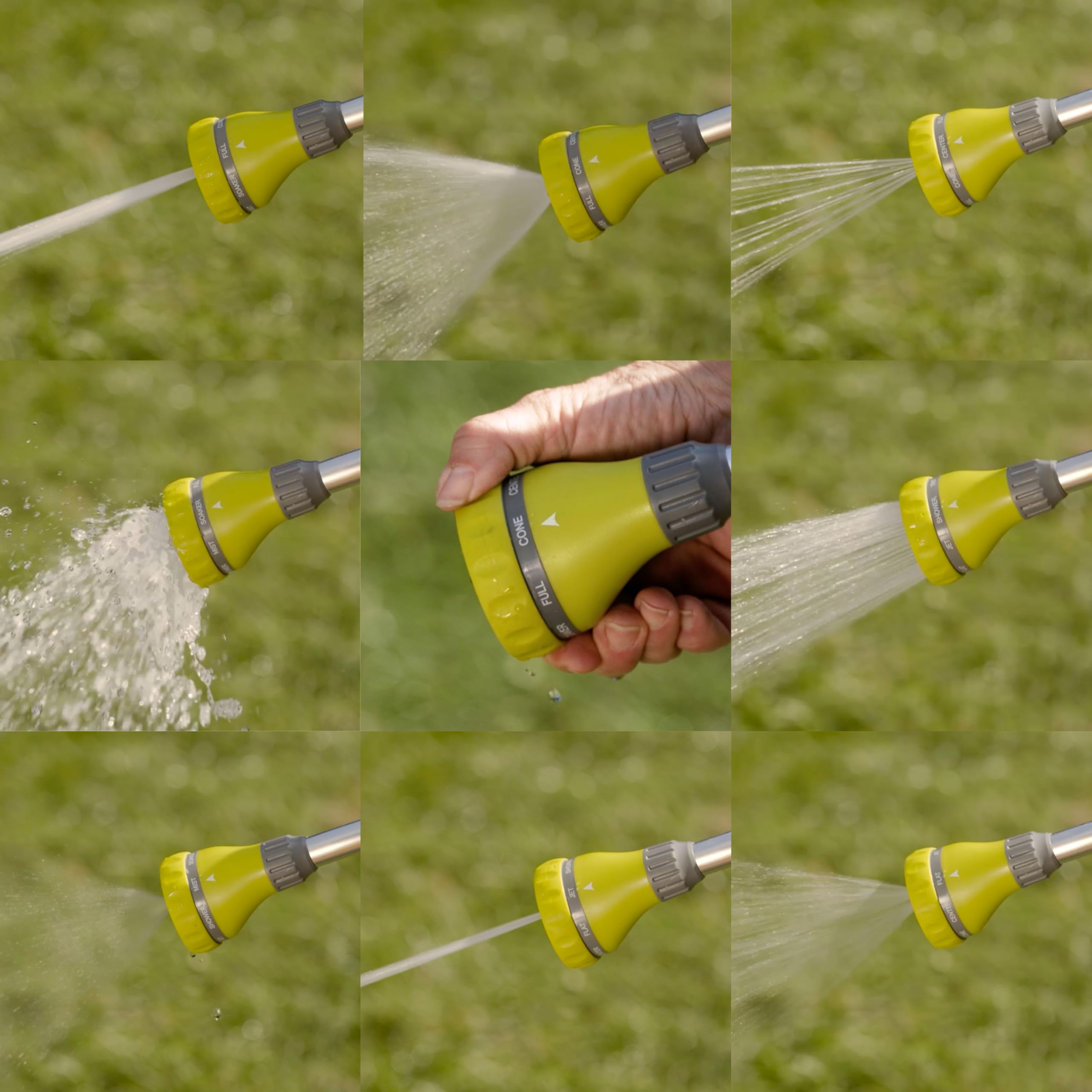The Relaxed Gardener lightweight, slip-resistant handle provides comfortable use.