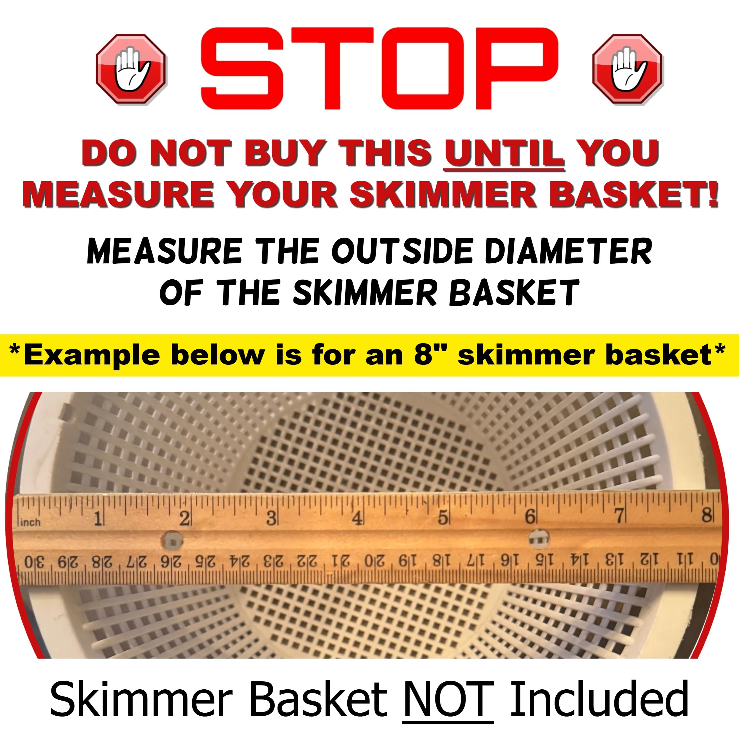 The Skimmie Cyclone adjustable funnel demonstrates customizable suction for varying water levels
