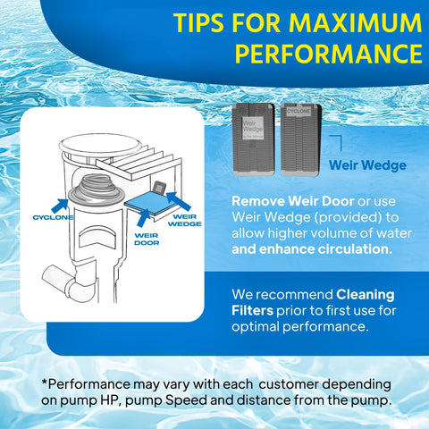The Skimmie Cyclone debris-removal demo highlights easier pool maintenance