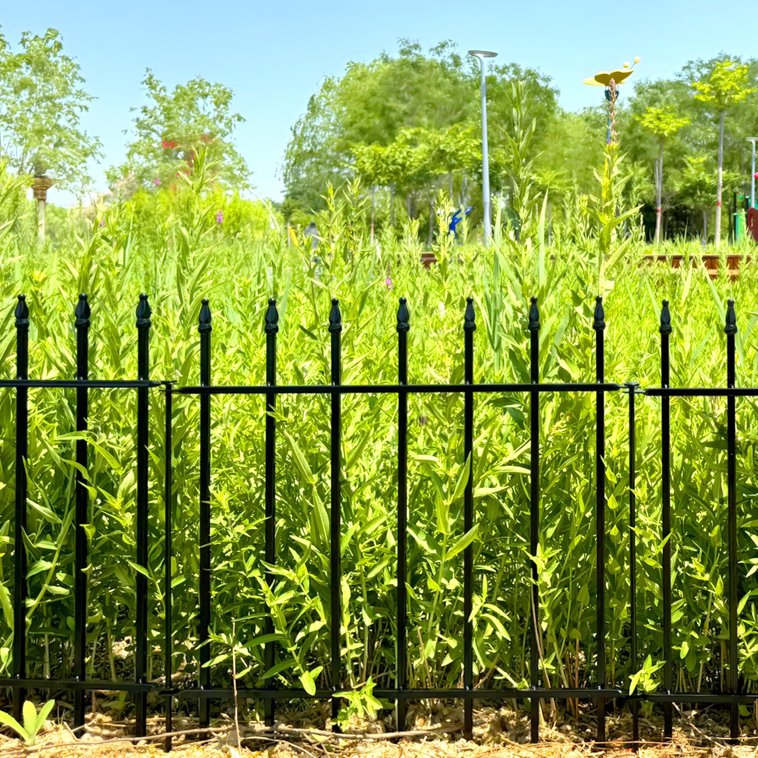 Thealyn tree guard fence protects young plants with sturdy metal