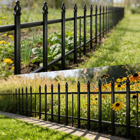 Thealyn rustproof finish keeps the fence vibrant through seasons and weather.