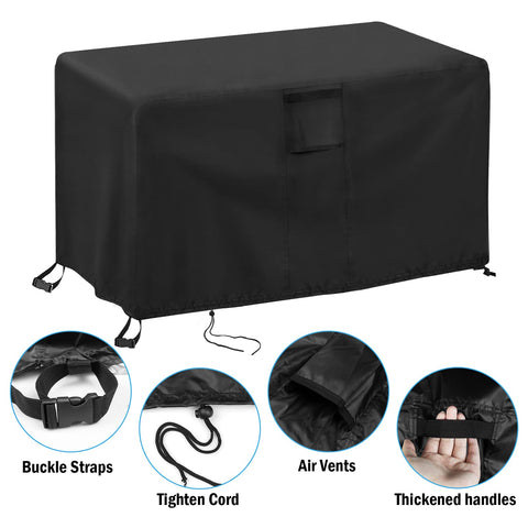 TheElves Crawfish Boiler Cover silver-insulation adds heat protection.