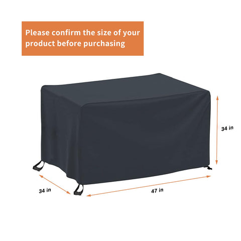 TheElves Crawfish Boiler Cover waterproof-oxford-cloth shields equipment from rain and sun.