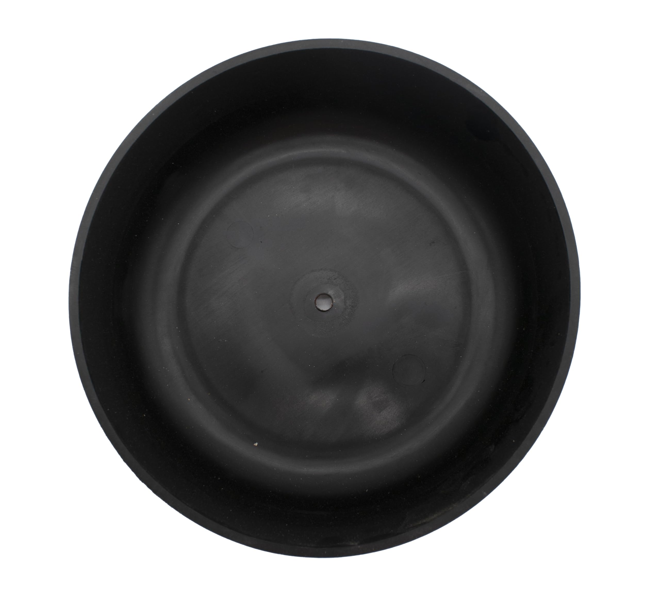 Dimensional view of Capri Bowl 6x6x2.25 inches for compact spaces.