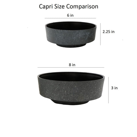 Capri Bowl suitable for both indoor and outdoor use, easy to reposition.