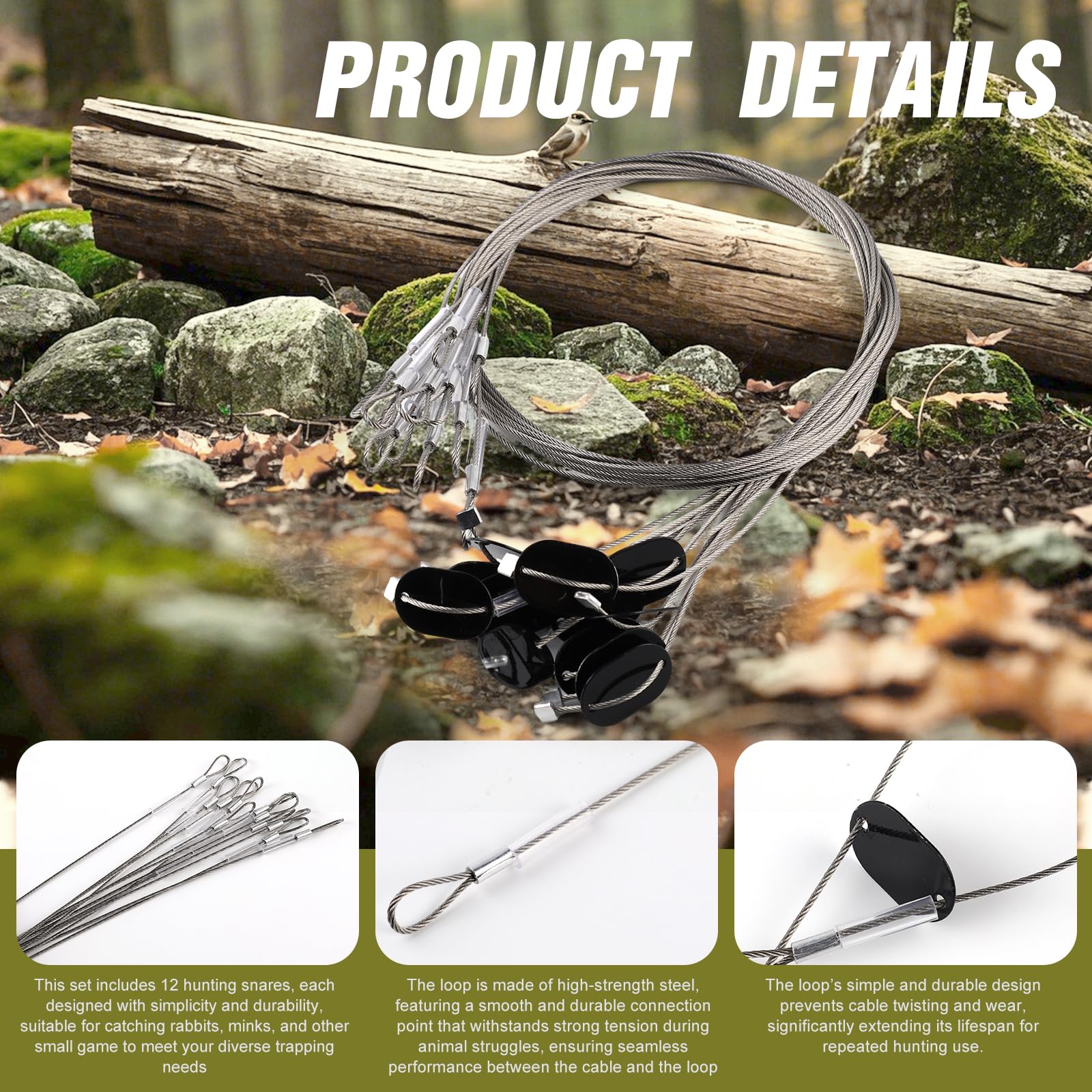 TheLinenLady outdoor survival trapping gear showcased for quick trap placement