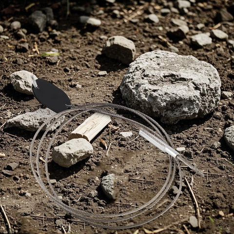 TheLinenLady weatherproof trap wire ready for all-season trapping