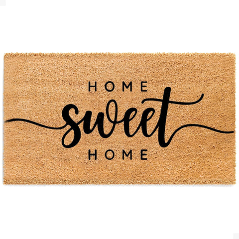 Theodore Magnus door mat with welcome design for the front door.