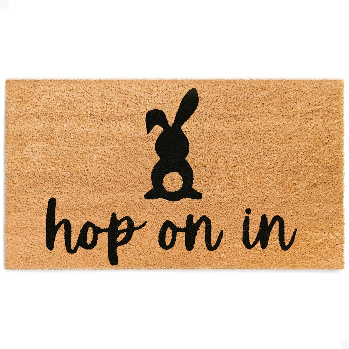 The Theodore Magnus Easter Doormat welcomes guests with natural coir and durable construction.