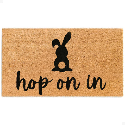 The Theodore Magnus Easter Doormat welcomes guests with natural coir and durable construction.
