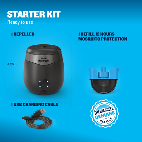 Thermacell E-Series portable design suited for backyard gatherings