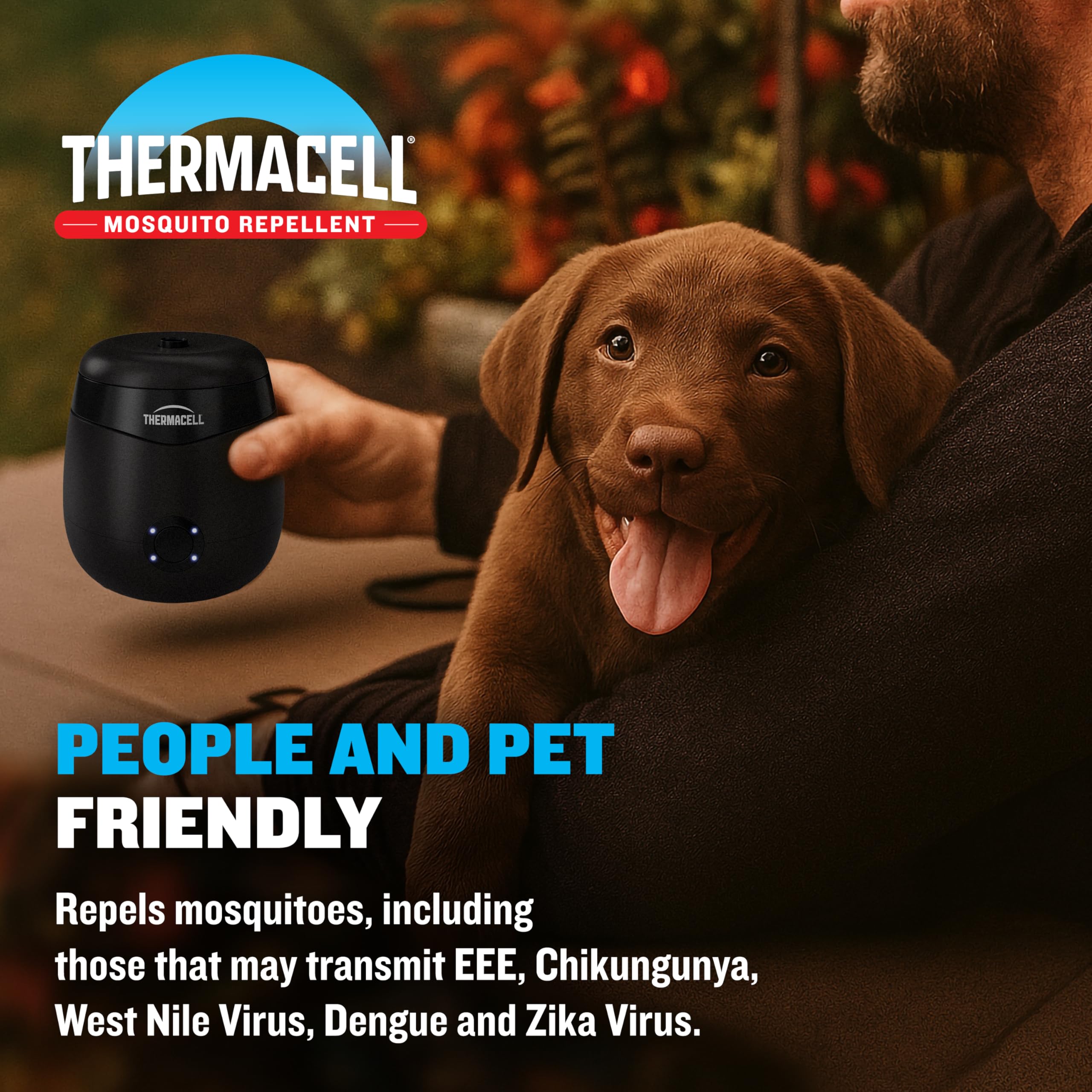 Thermacell E55 12-hour refill cartridge ready for extended outdoor use