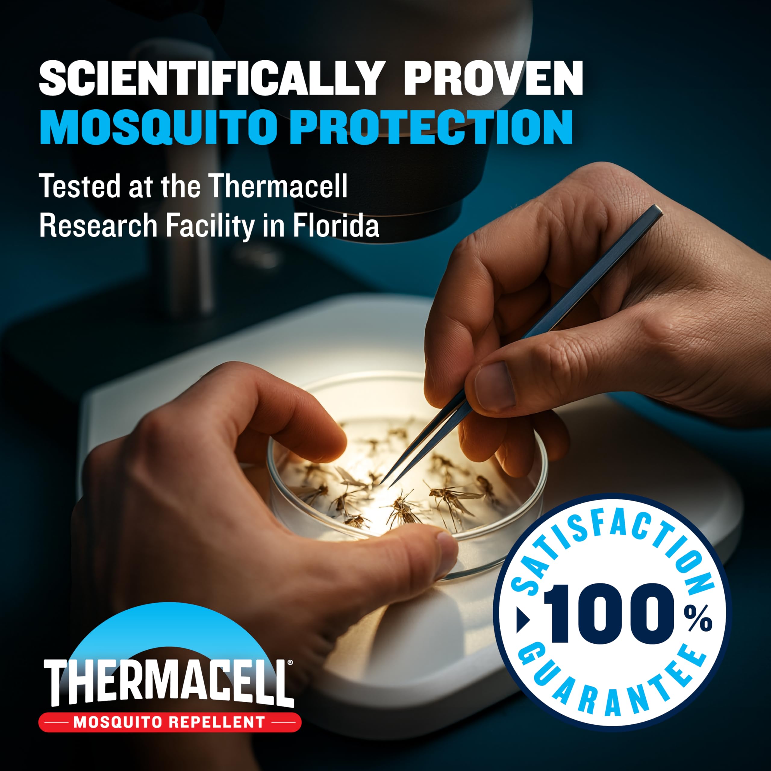 Thermacell refill is quick and easy to exchange, minimizing downtime.