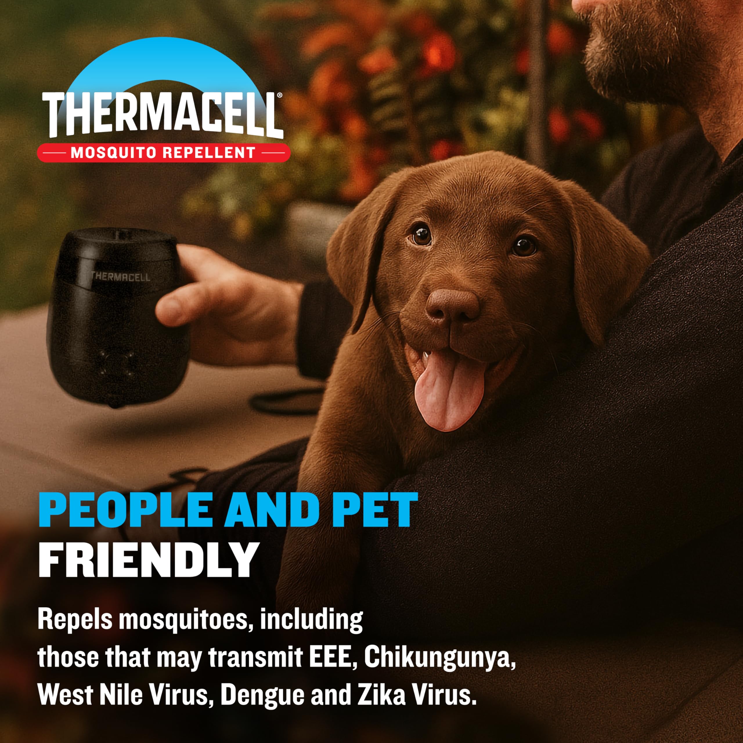 Thermacell E-ZoneGuard Patio Max refill pack for ongoing protection during gatherings