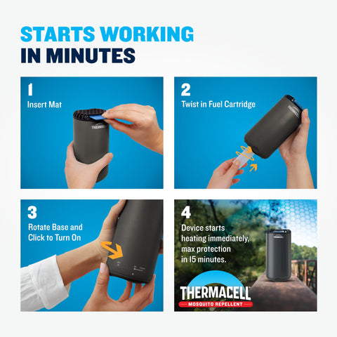 Thermacell unscented mats offer fragrance-free protection.