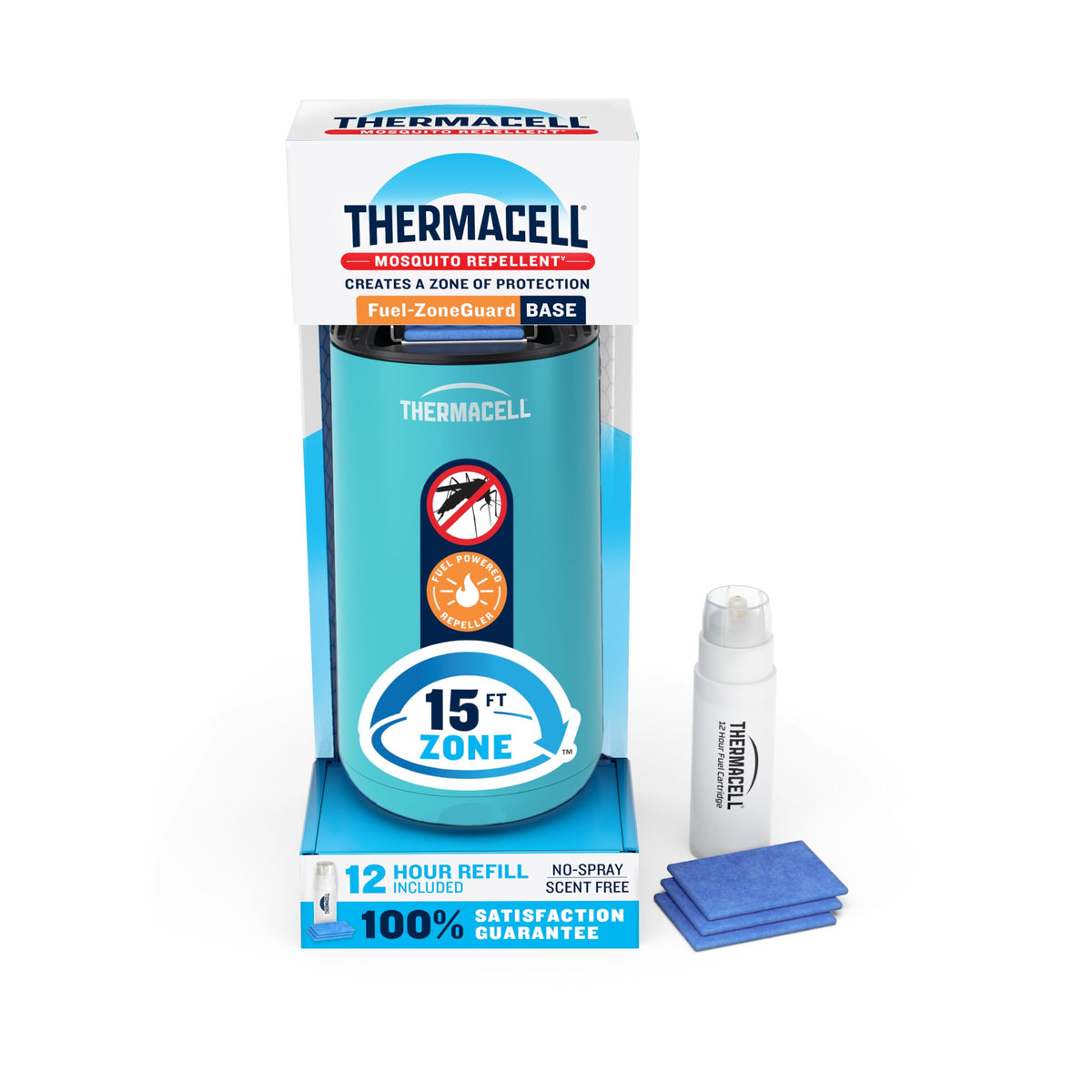 Thermacell Patio Shield device on a patio delivering a 15-foot protection zone