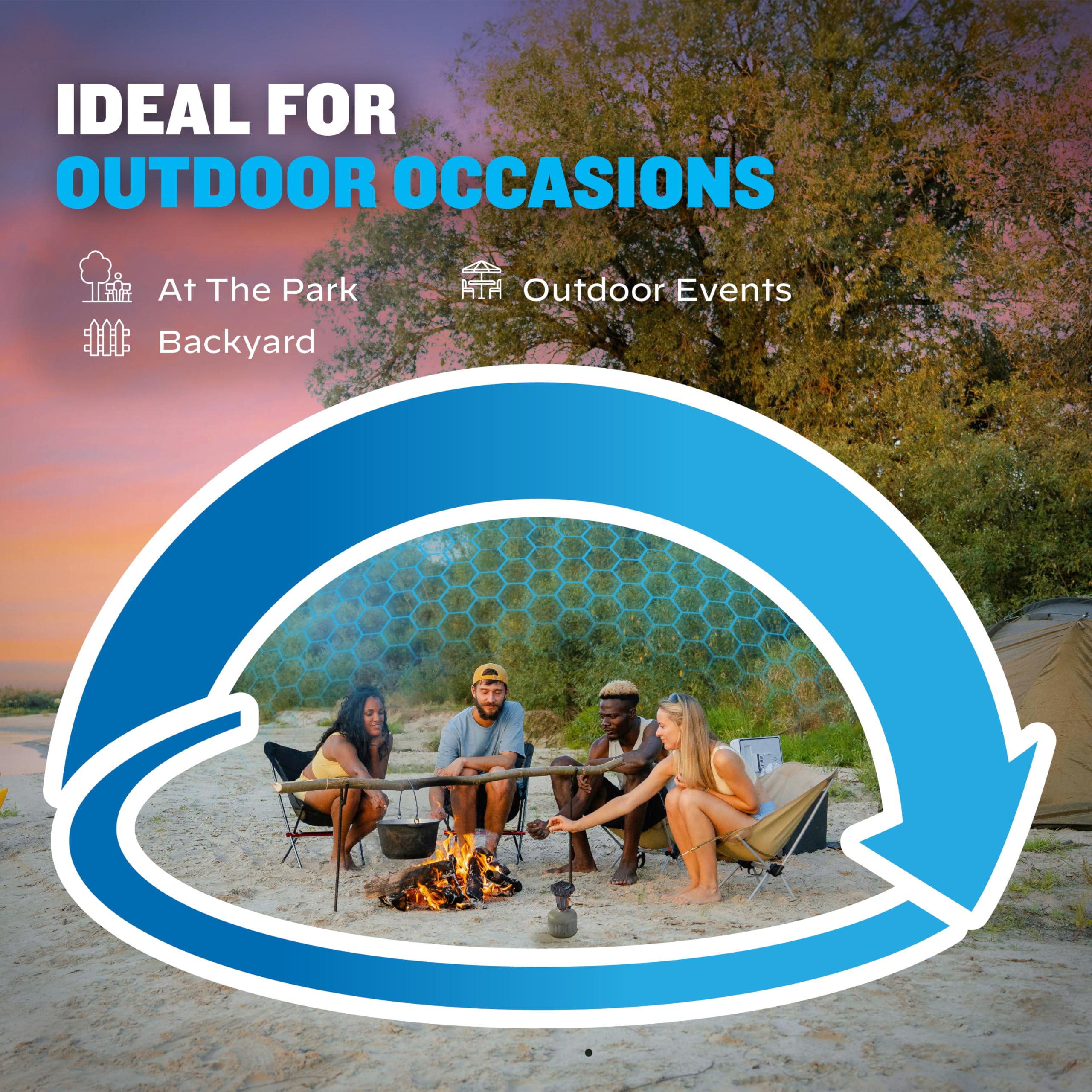 Thermacell scent-free no-spray design for easy outdoor protection