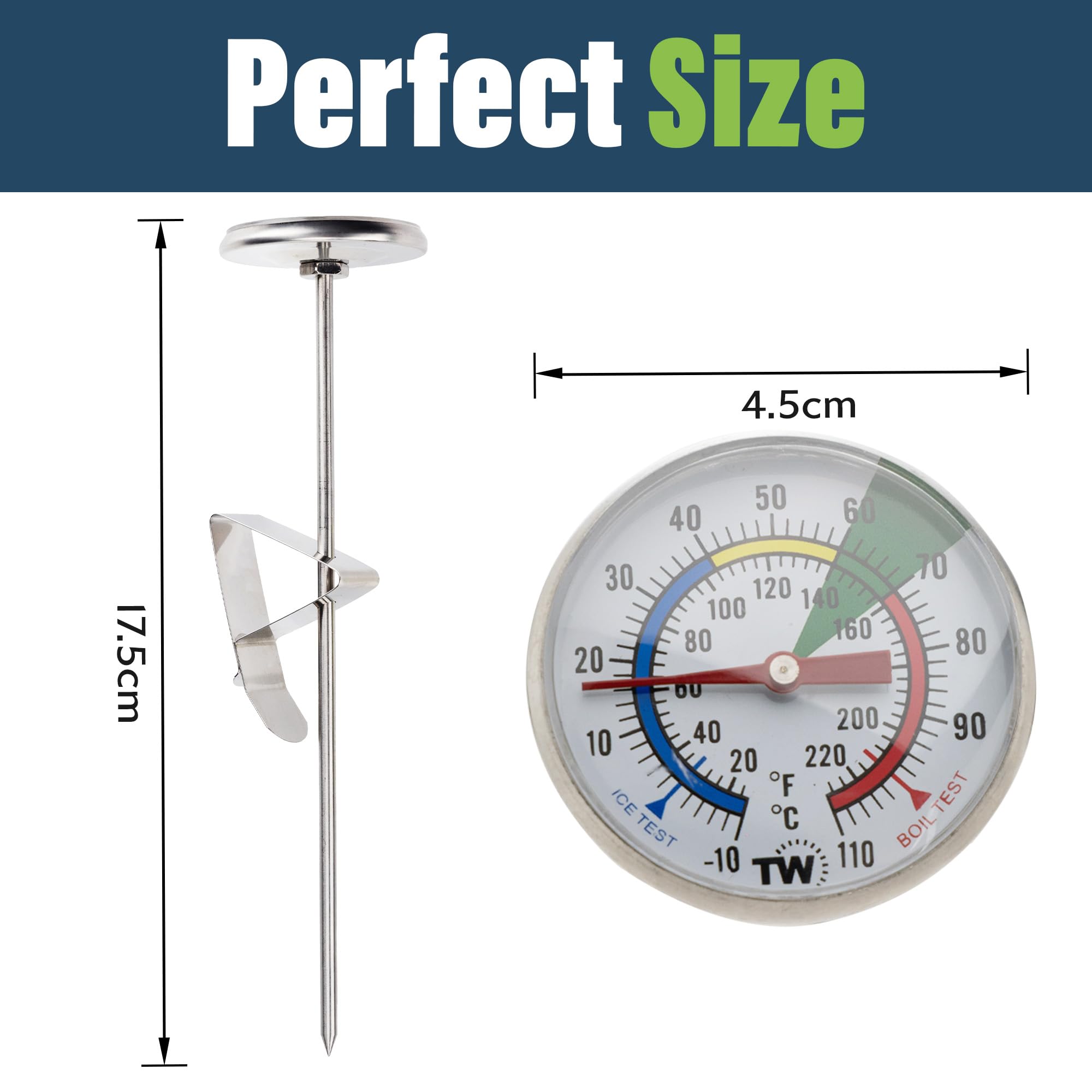Thermometer World ideal tool for coffee lovers and dairy projects.