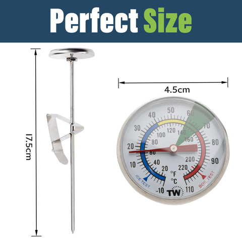Thermometer World ideal tool for coffee lovers and dairy projects.