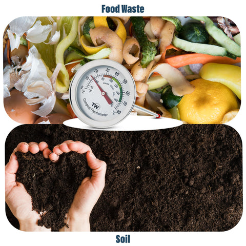 Thermometer World quality guarantee supports reliable, long-term compost monitoring.