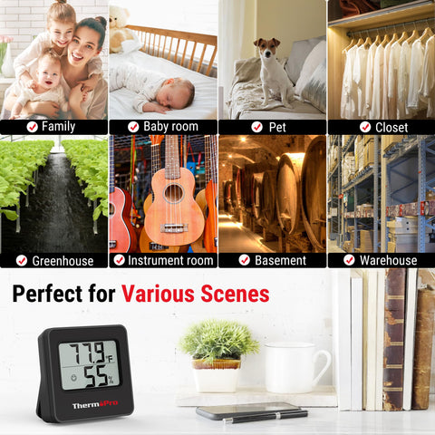 ThermoPro TP157 quick, accurate sensor readings support timely environmental adjustments.