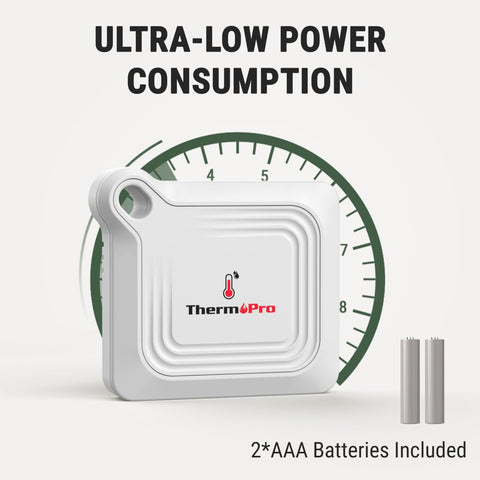 ThermoPro TP351 batteries included for immediate use.