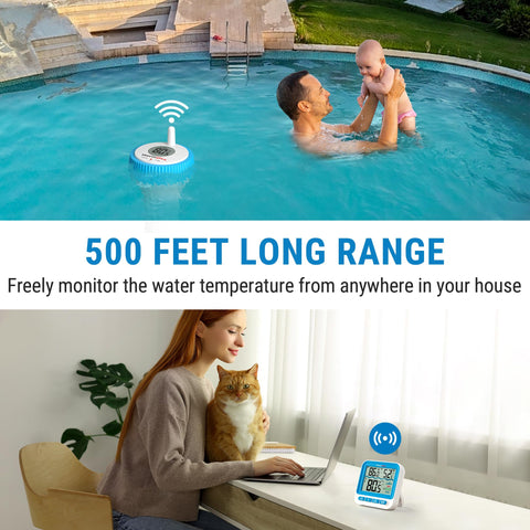 ThermoPro wireless receiver enables hands-free temperature monitoring from home.