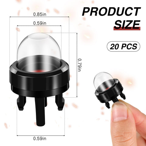 Therwen 20-pack primer bulbs for quick replacements and shared maintenance.