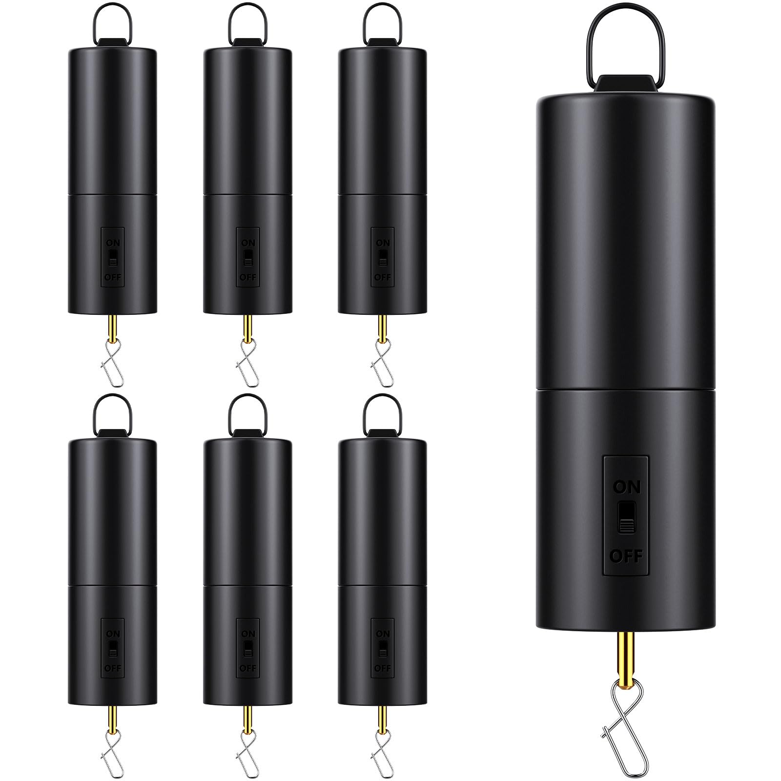 Therwen 6-pcs ornament spinner motor pack ready for outdoor display.