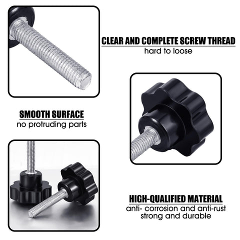 Therwen galvanized iron hooks provide weather-resistant durability for year-round use.