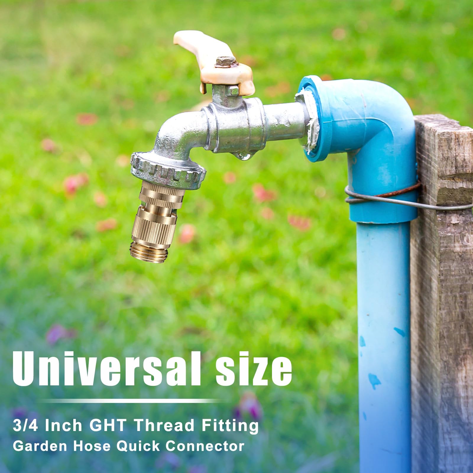 Therwen male adapter ensuring quick, secure hose connections