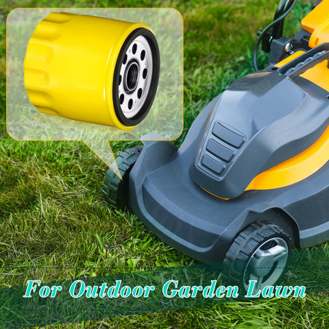 Therwen oil filter in lawn mower use supports simple maintenance routines